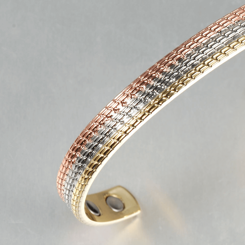 gravures d'artisans bracelet trio cuivre magnetique