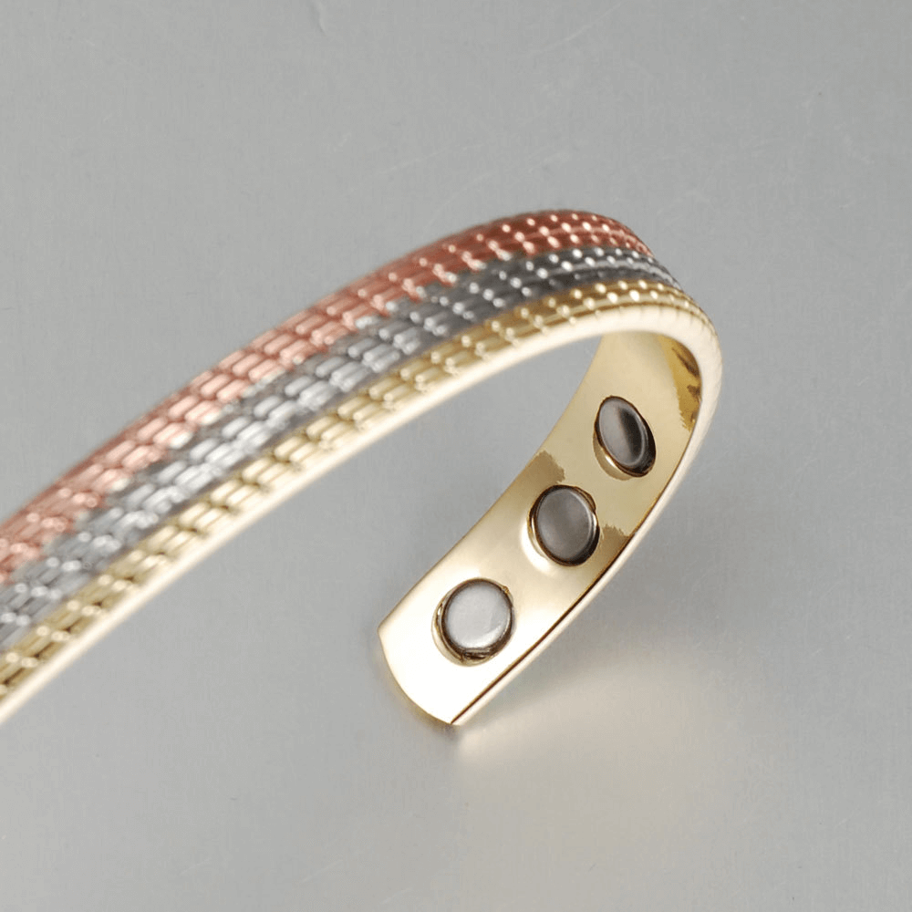 bracelet cuivre magnetique trio cuivre