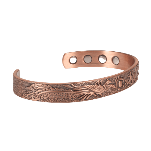bracelet cuivre dragon magnetique