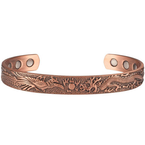 bracelet cuivre dragon magnetique de westeros GOT