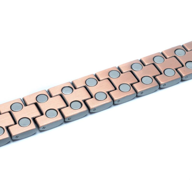 aimant serti dans bracelet