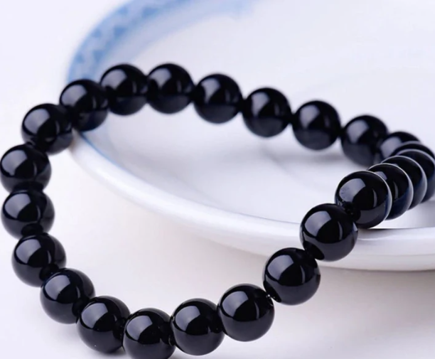 bracelet onyx noir