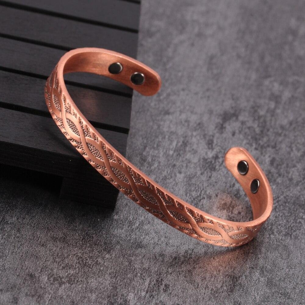 Bracelet Cuivre Magnétique Enchevêtrement