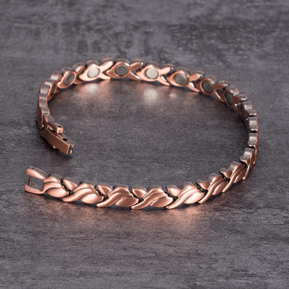 Bracelet Cuivre Magnétique Femme ouvert