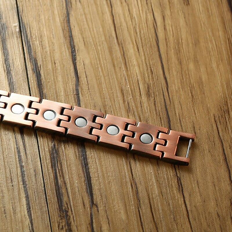 bracelet cuivre homme elegant aimant
