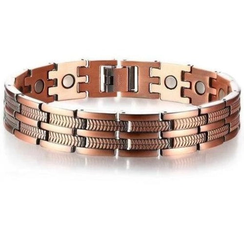 bracelet gourmette magnétique avec aimants