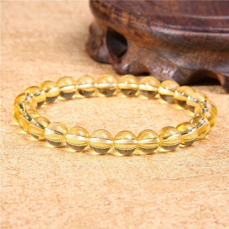 Bracelet Énergétique en Citrine