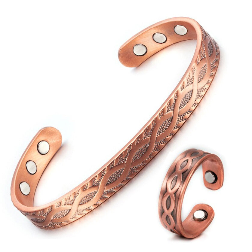 pack bracelet + bague magnétique