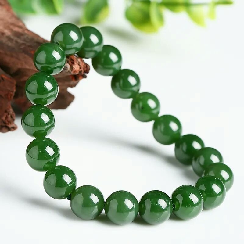 bracelet en perle de jade bracelet lithothérapie