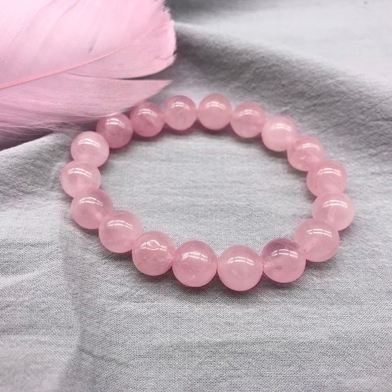 Bracelet Énergétique Quartz Rose