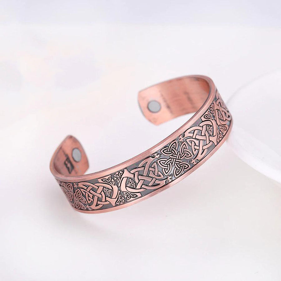 bracelet jonc cuivre