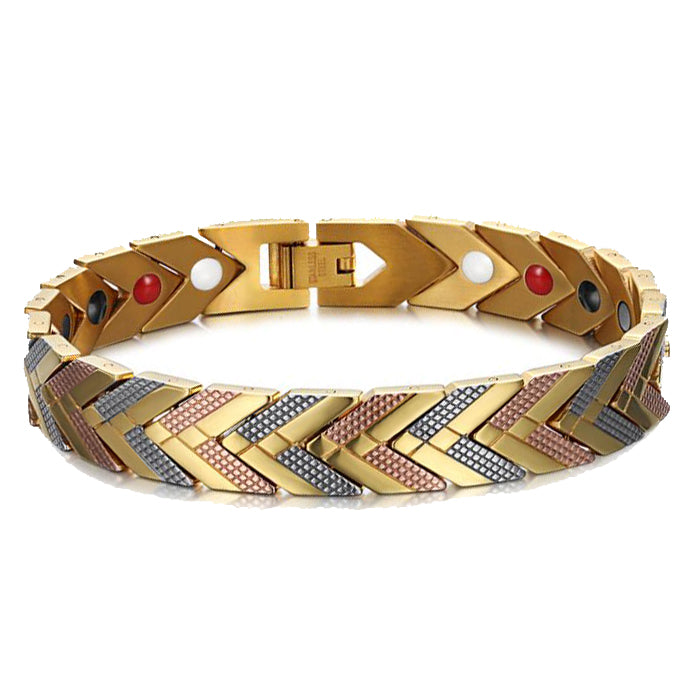 bracelet magnetique acier