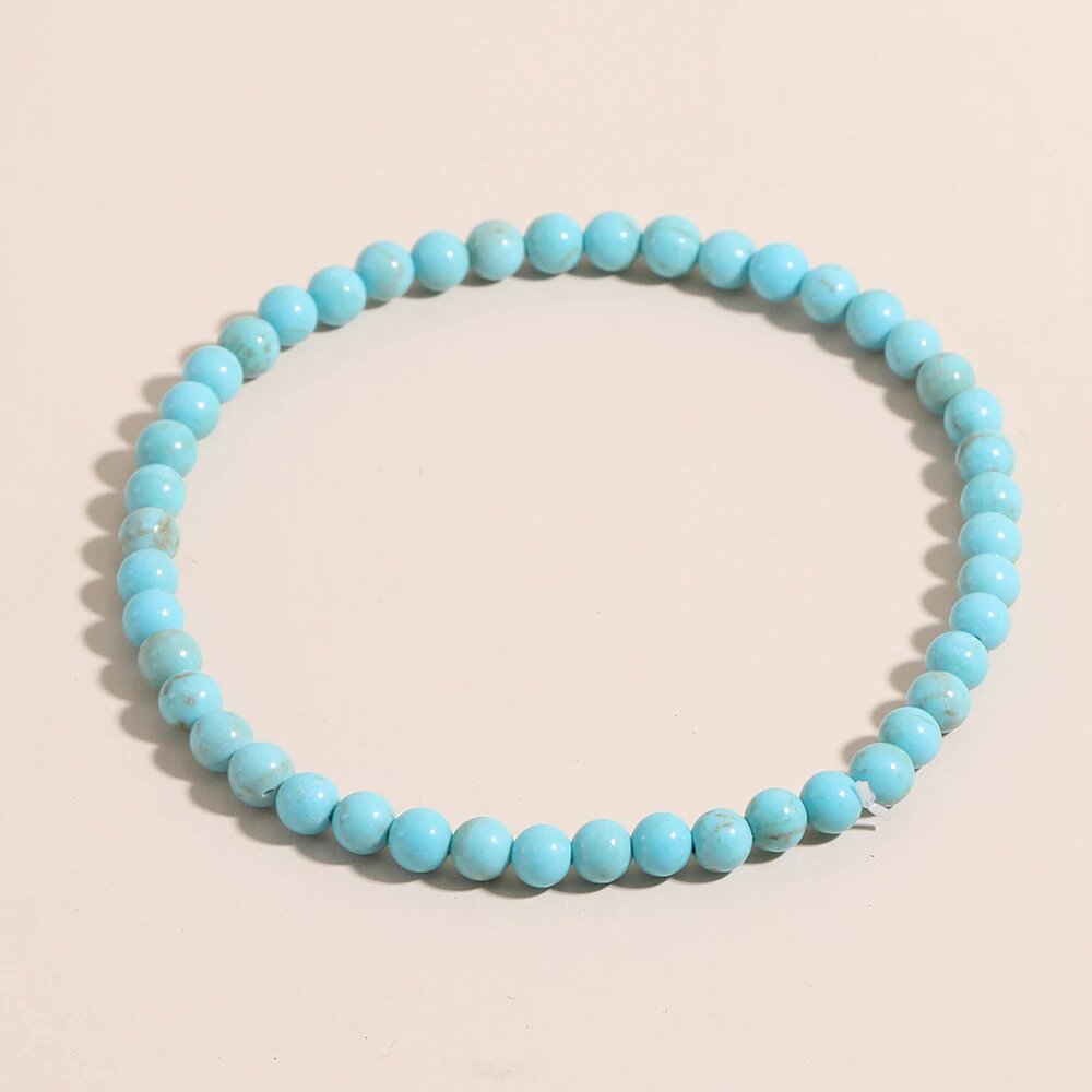 Bracelet Énergétique Howlite Turquoise