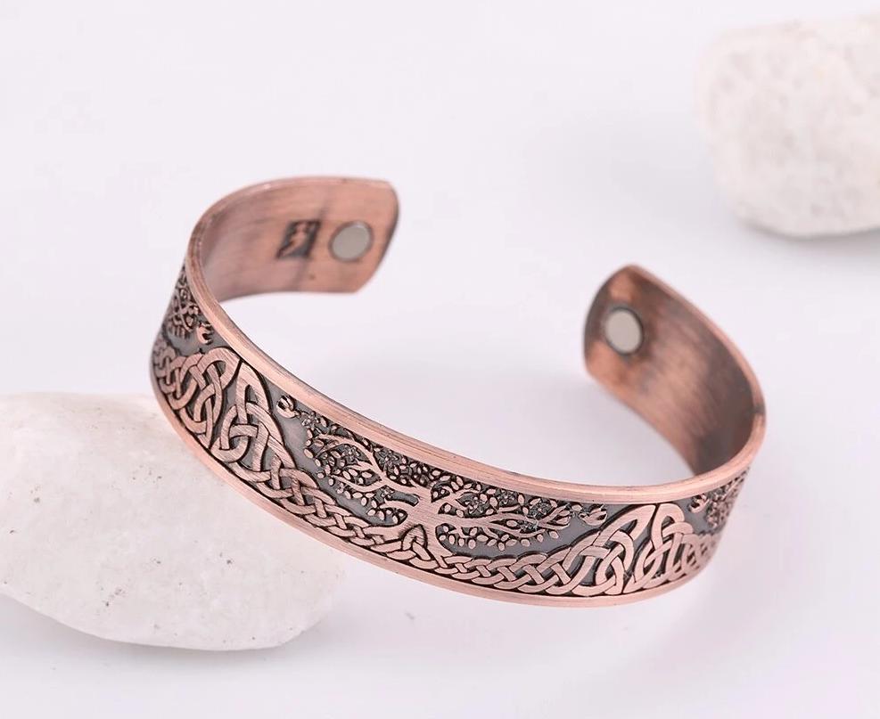 bracelet de cuivre magnétique