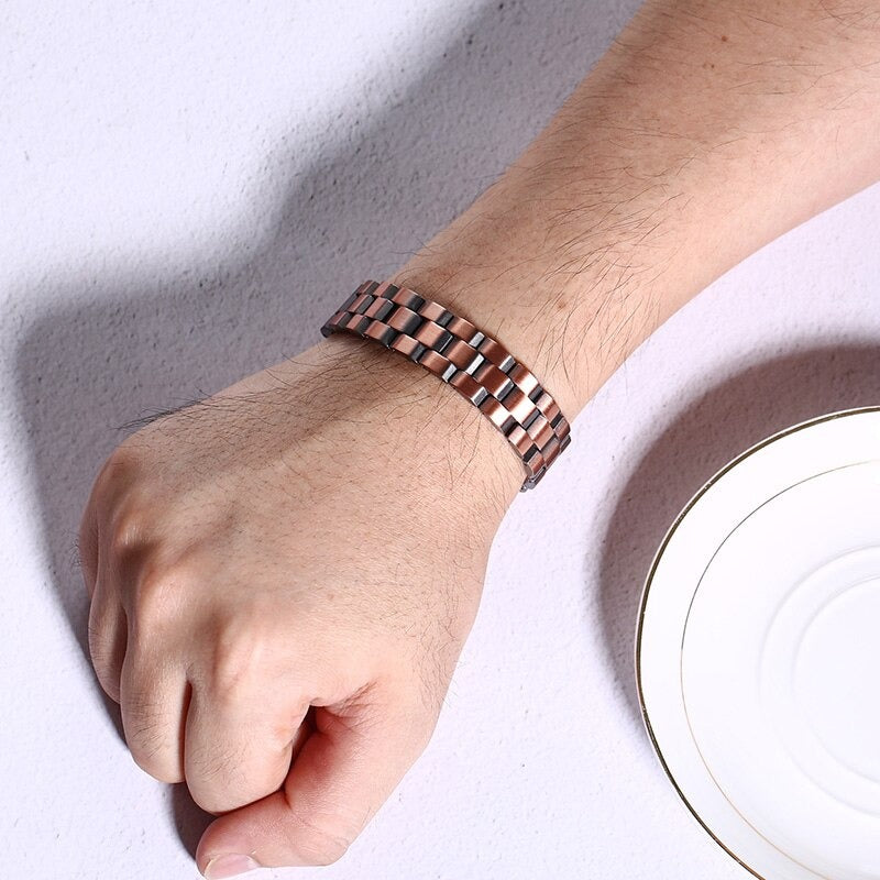 bracelet magnetique cuivre anti douleur