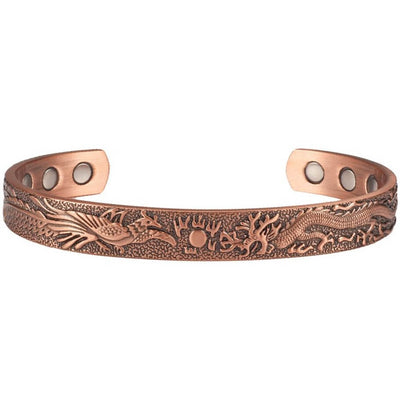 bracelet cuivre dragon magnetique de westeros GOT 
