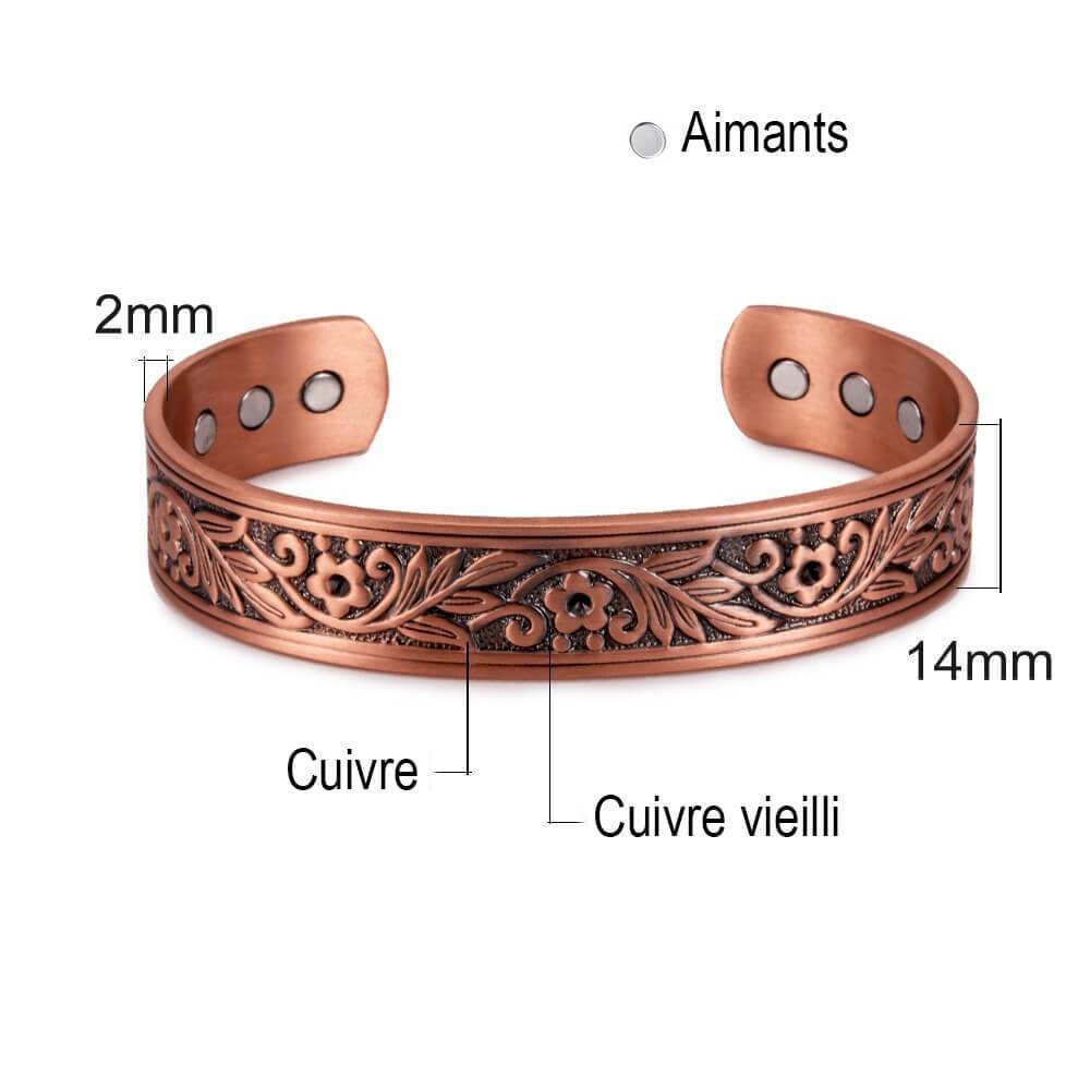 Bracelet Fleurs - Bijoux Cailloux Bracelet Fleurs - Bijoux Cailloux
