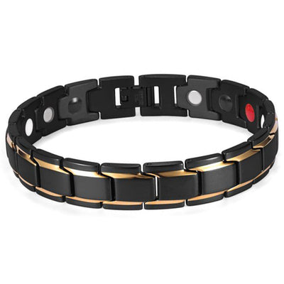 bracelet homme acier magnetique